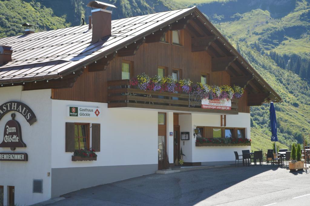 Apartmán Gasthaus Glockle Damuels Exteriér fotografie