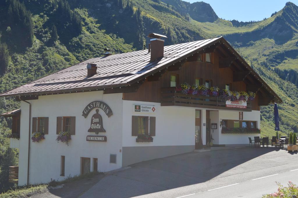 Apartmán Gasthaus Glockle Damuels Exteriér fotografie