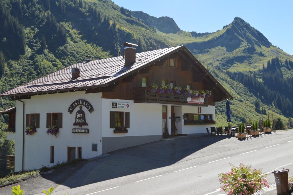 Apartmán Gasthaus Glockle Damuels Exteriér fotografie