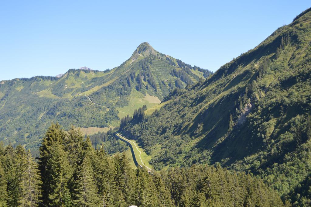 Apartmán Gasthaus Glockle Damuels Exteriér fotografie